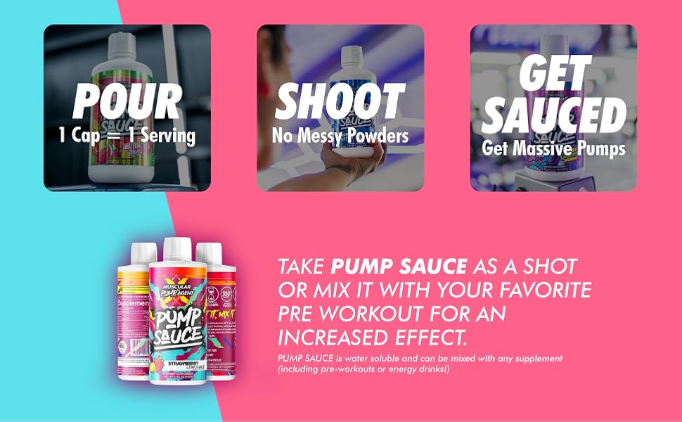 Pump Sauce | Liquid Glycerol | Stim-Free Pre-Workout