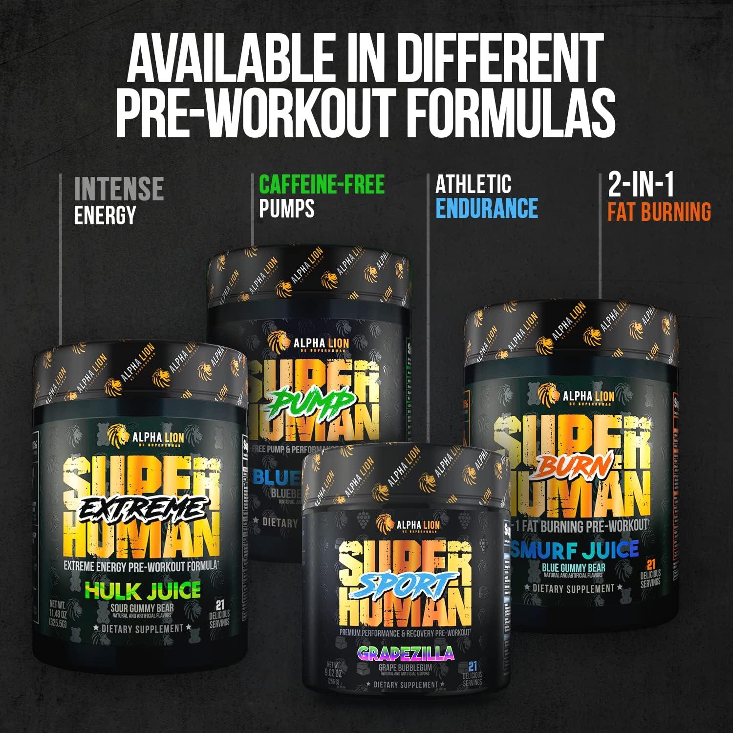 Alpha Lion | SuperHuman Pre Workout