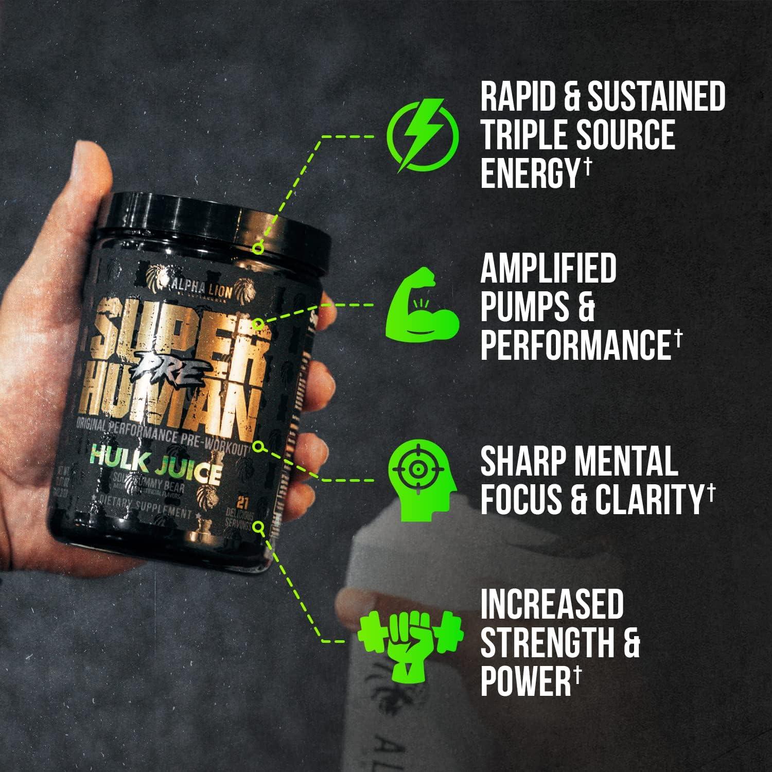 Alpha Lion | SuperHuman Pre Workout