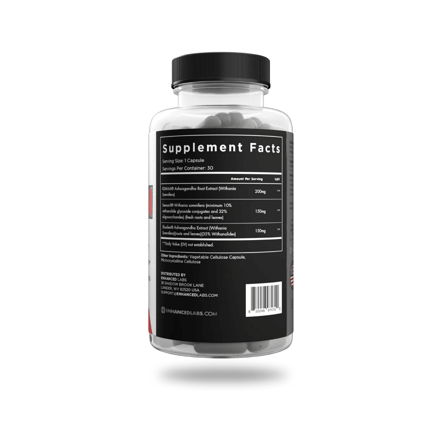 Enhanced | Ashwagandha | KSM-66, Sensoril, and Shoden