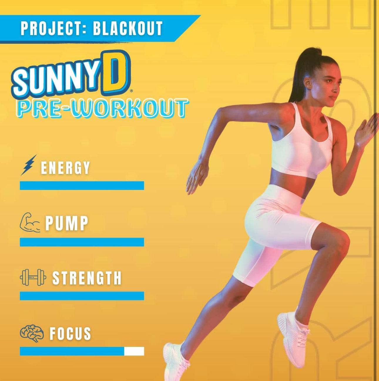 RYSE | Project Blackout | High Stim Pre-Workout