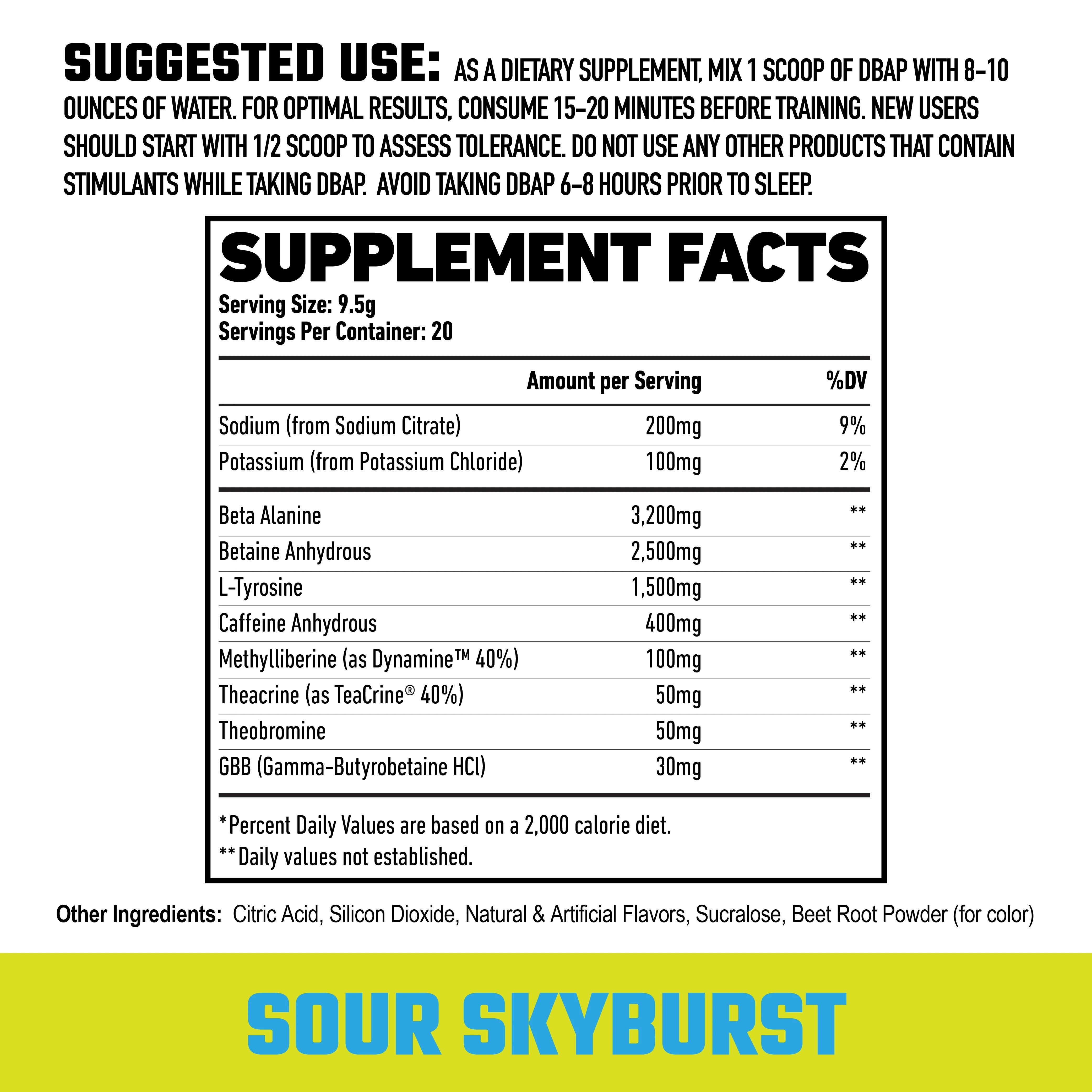 Axe & Sledge | DBAP Pre Workout