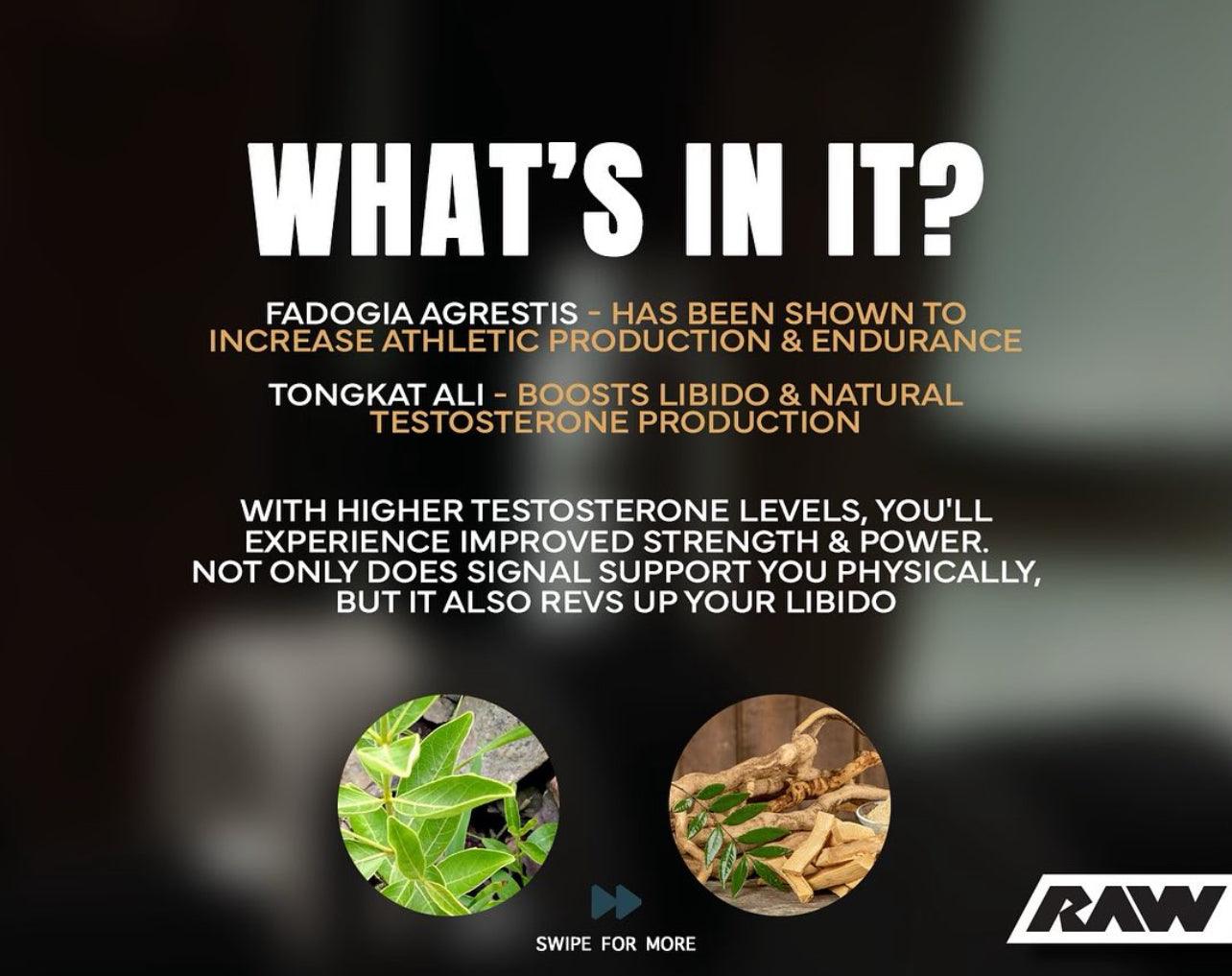 Raw Nutrition | Signal | Ultimate Natural Test Boost