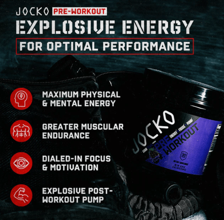 Jocko Fuel | Pre Workout | 30 Serving
