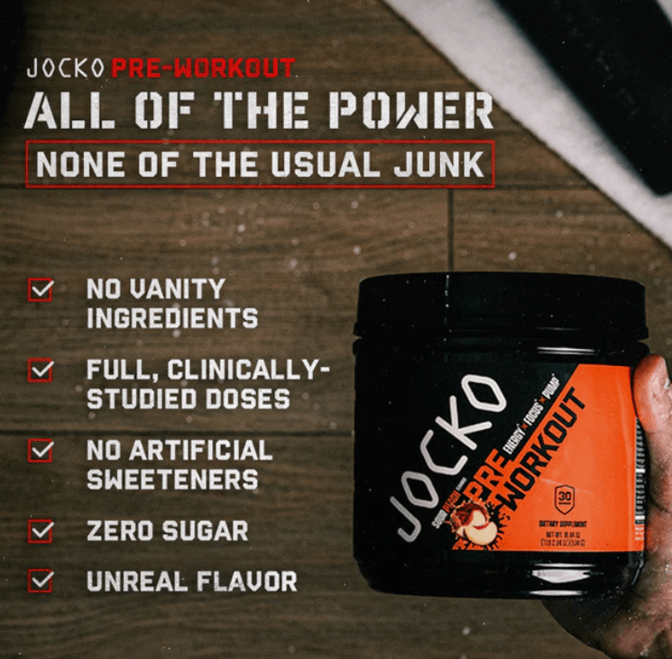 Jocko Fuel | Pre Workout | 30 Serving