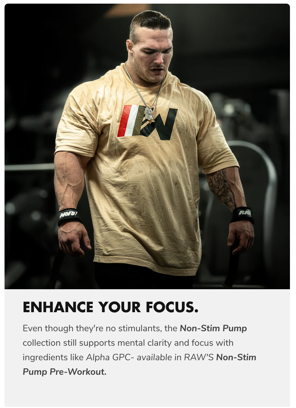 Raw | Christopher's Juicy Pumps | Bum Non-Stim Pre-Workout