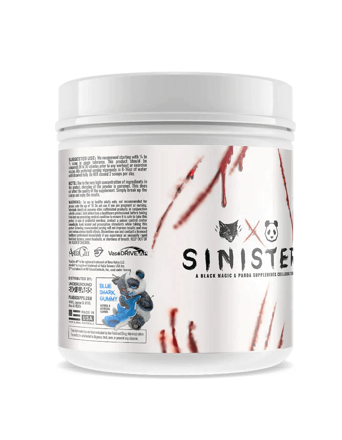Black Magic X Panda : Sinister (Savage) Pre-Workout
