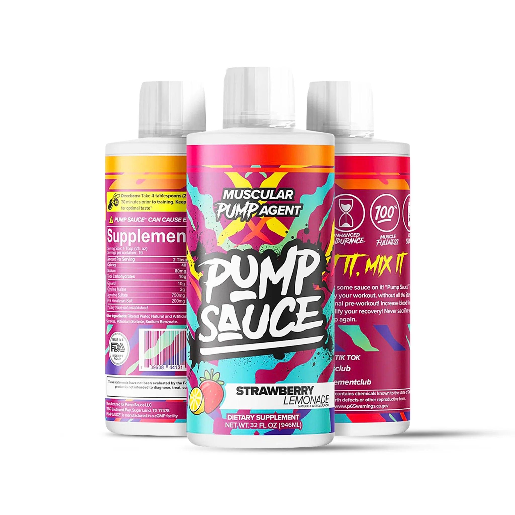 Pump Sauce | Liquid Glycerol | Stim-Free Pre-Workout