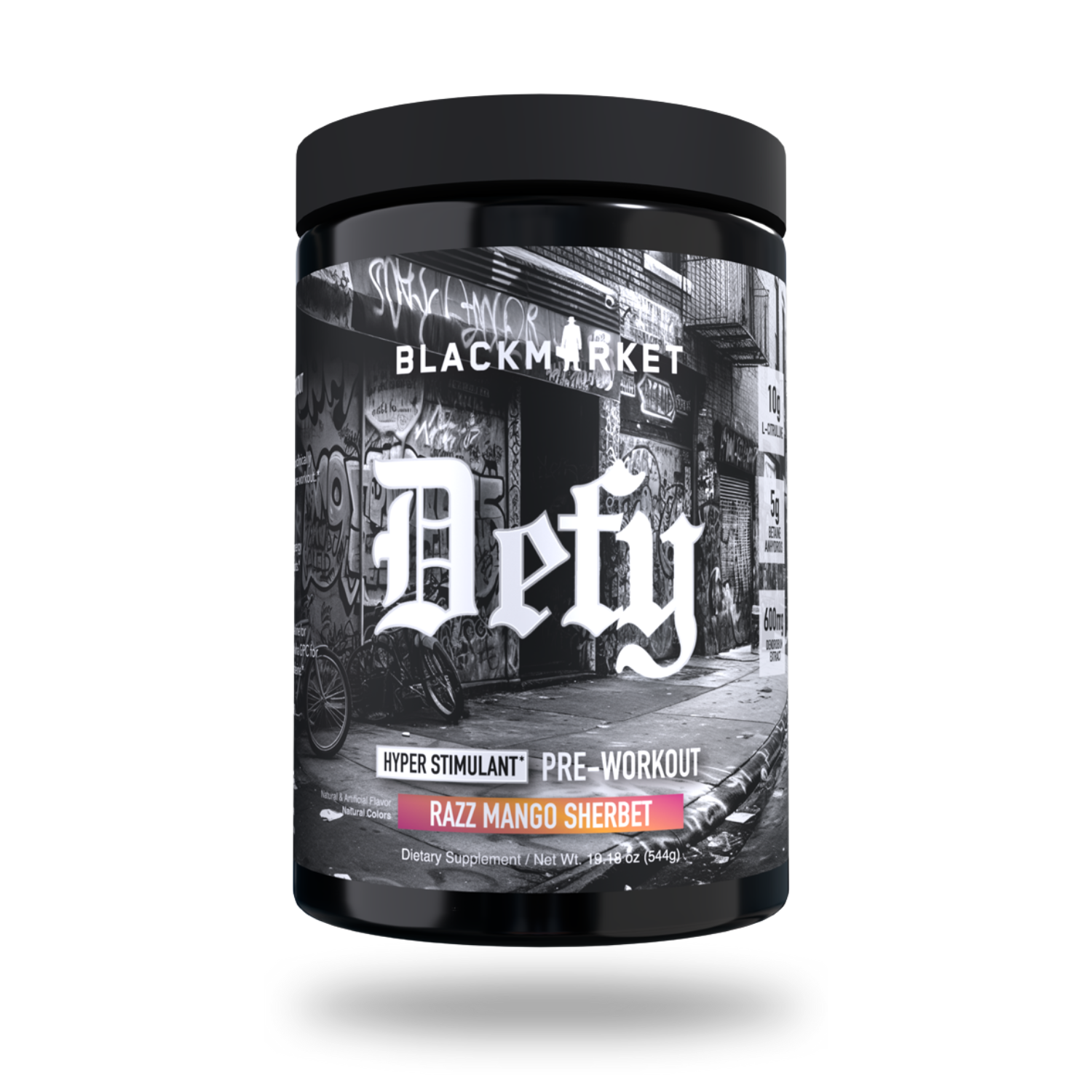 Blackmarket | Defy | Hyper Stimulant Pre Workout