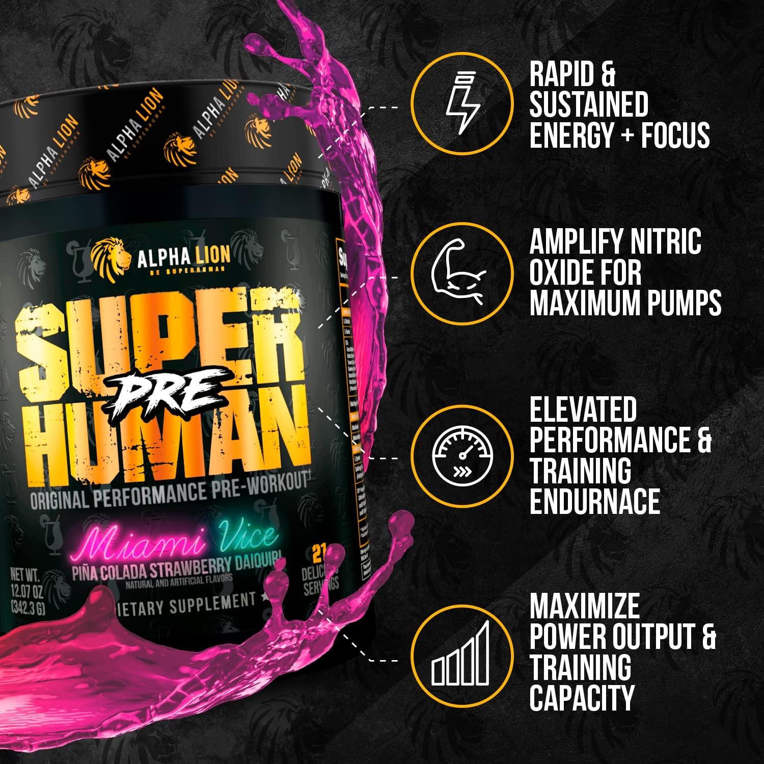 Alpha Lion | SuperHuman Pre Workout