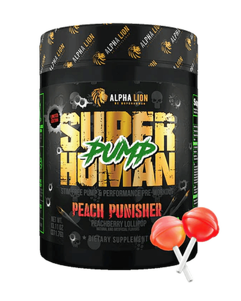 Alpha Lion | Super-Human Pump | Caffeine Free Pre-Workout