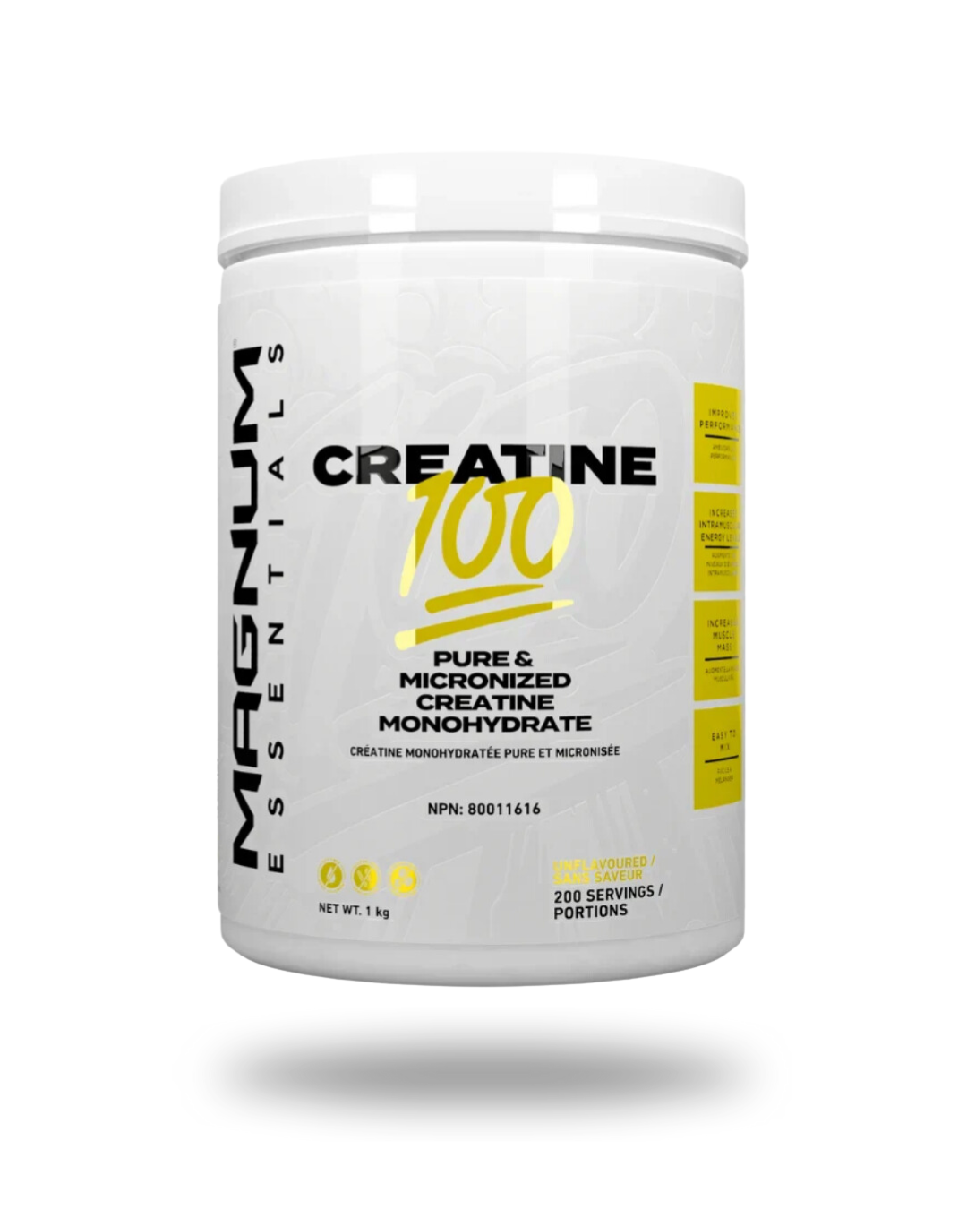 Magnum Essentials | Creatine 100 | 1000G (200 SERVING)