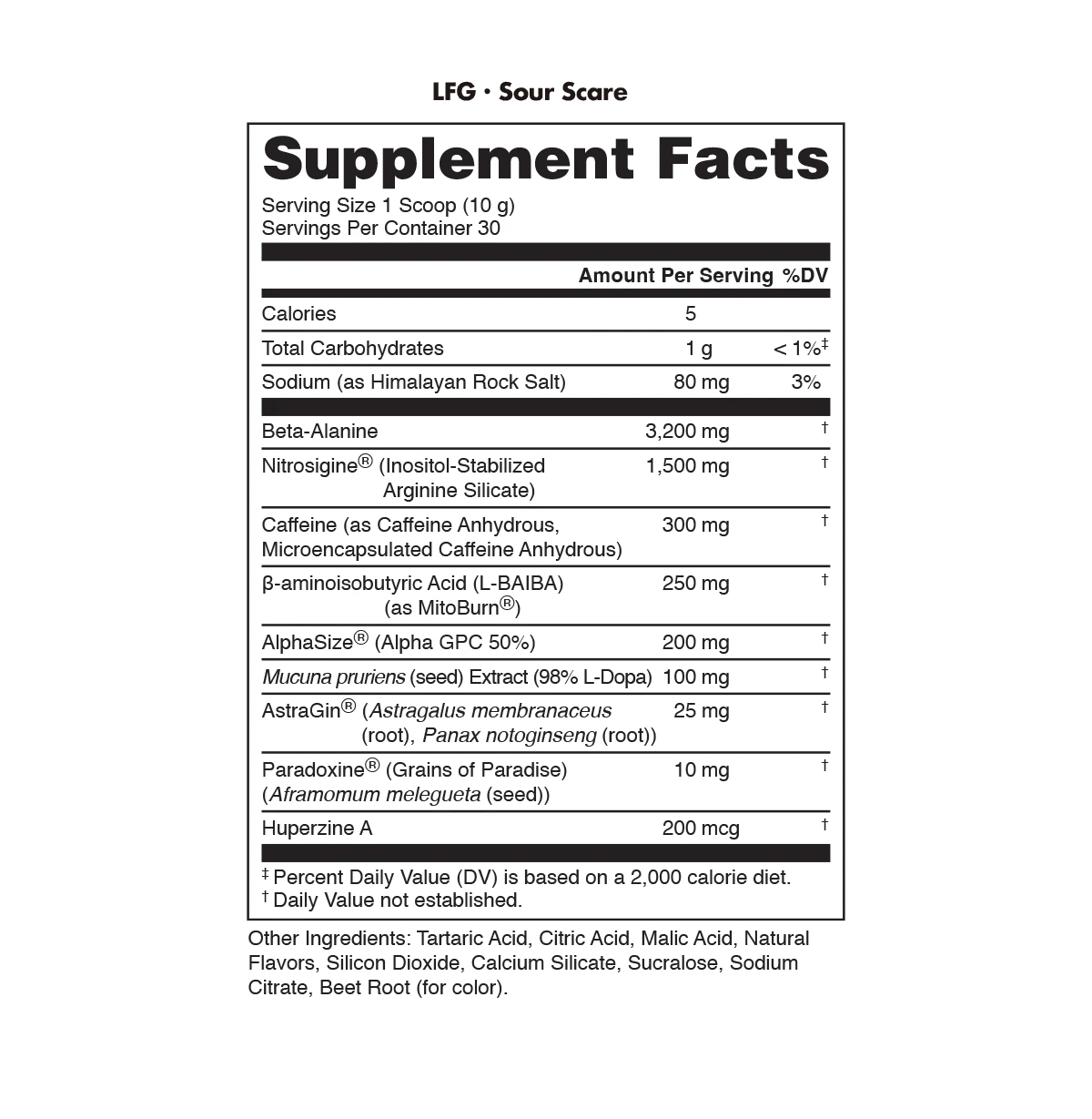 Bucked Up | LFG Fat Burning Preworkout | Halloween Series