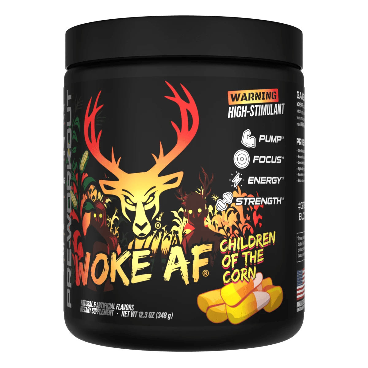 Bucked Up | Woke AF Preworkout | Halloween Series