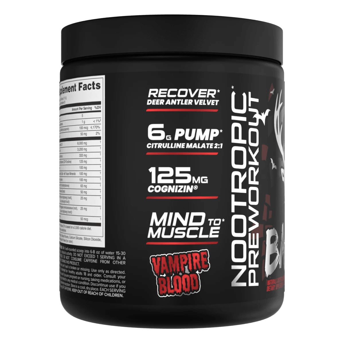 Bucked Up | B.A.M.F. Preworkout | Halloween Series