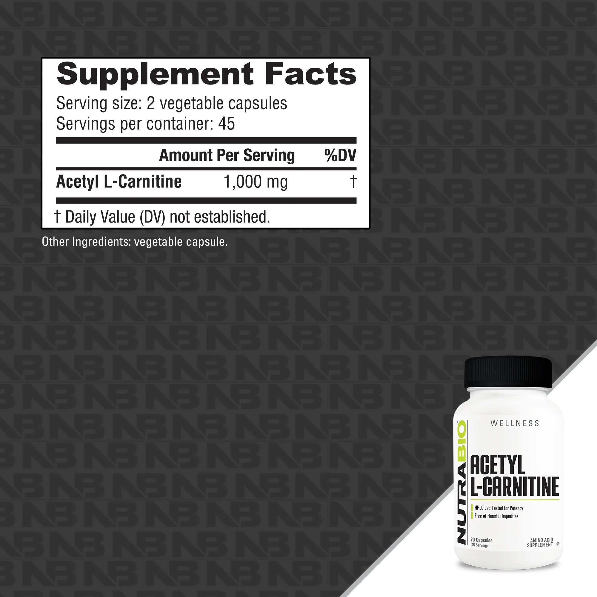 Nutra Bio |Acetyl L-Carnitine