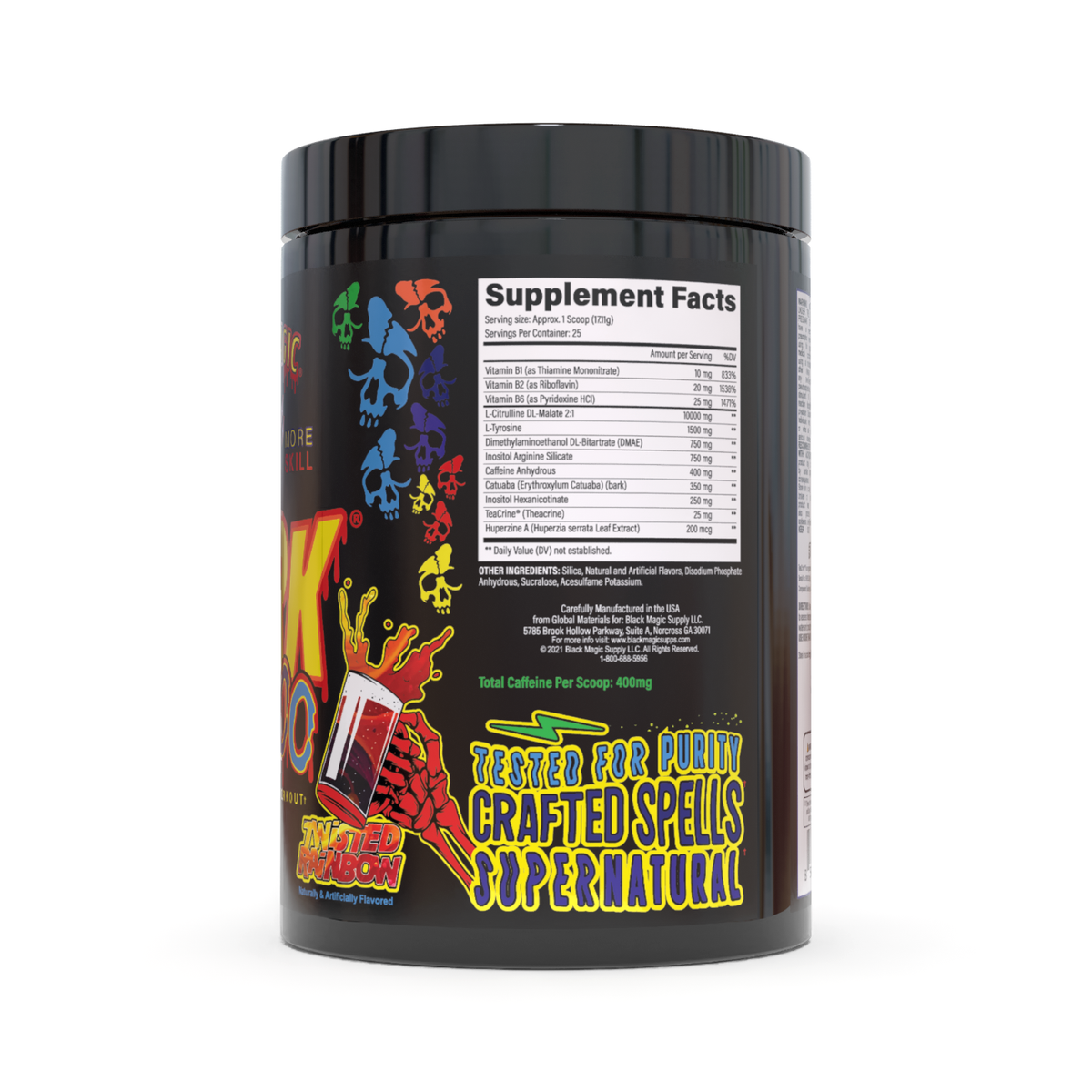 Black Magic | BZRK VOODOO | Limited Edition Pre-Workout