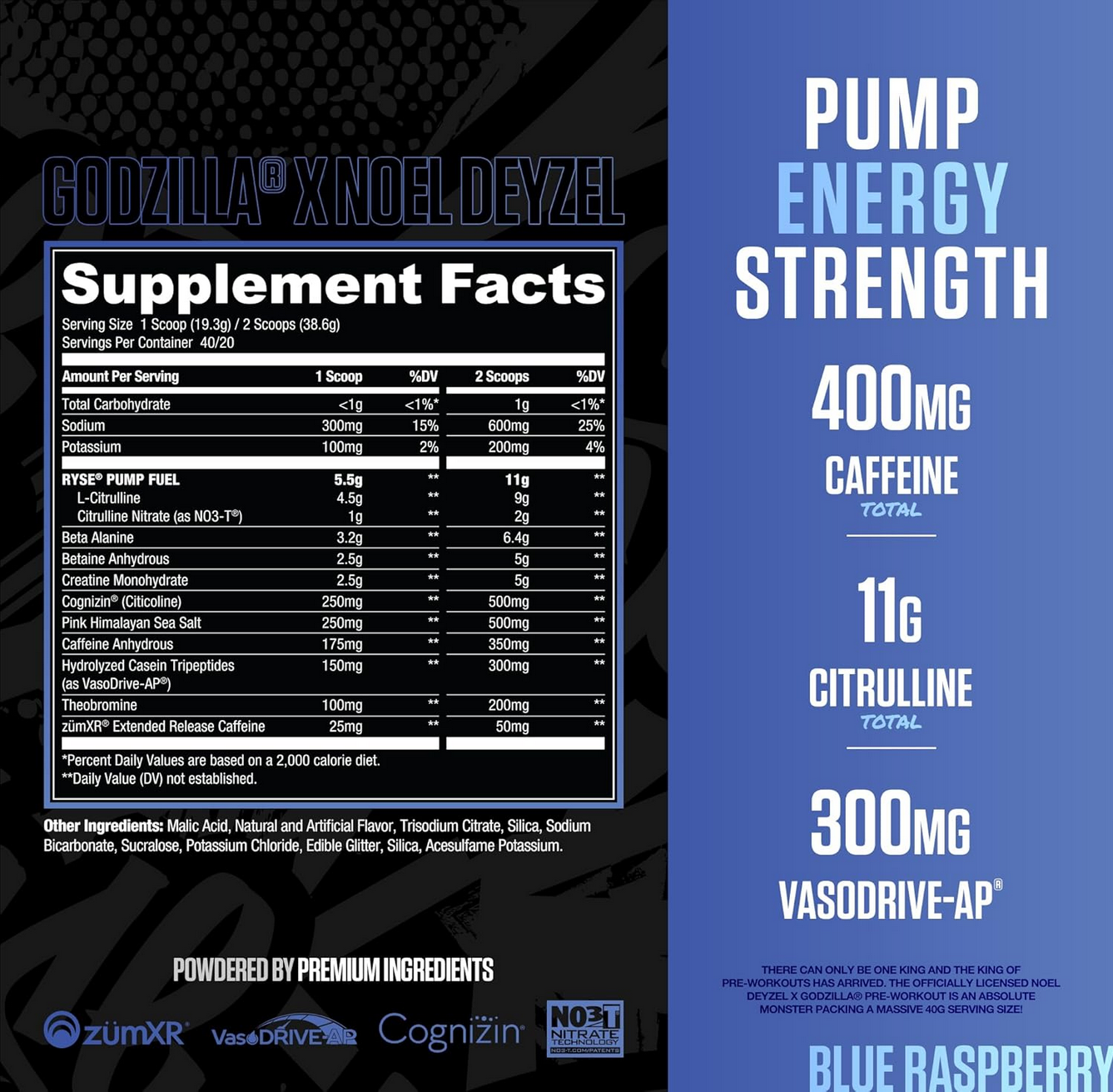 RYSE | Godzilla Pre-Workout