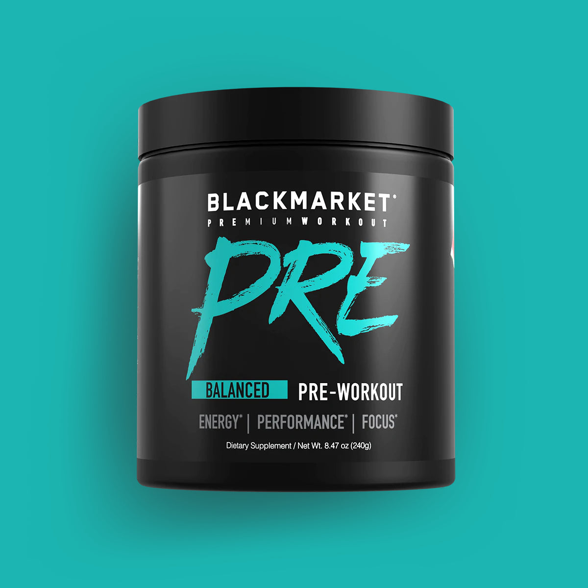 Blackmarket | Pre | Balanced Pre Workout