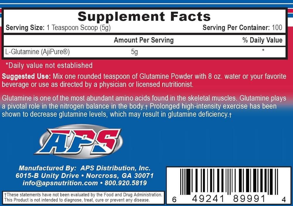 APS Nutrition L-Glutamine