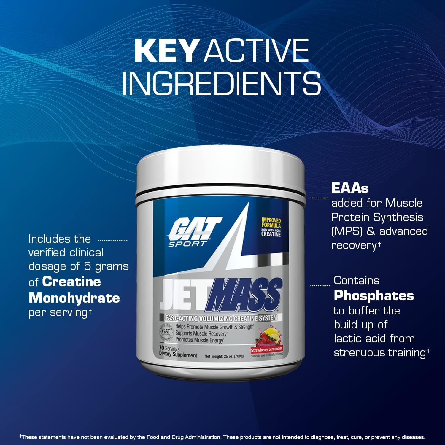 GAT Sport | JetMass | Creatine