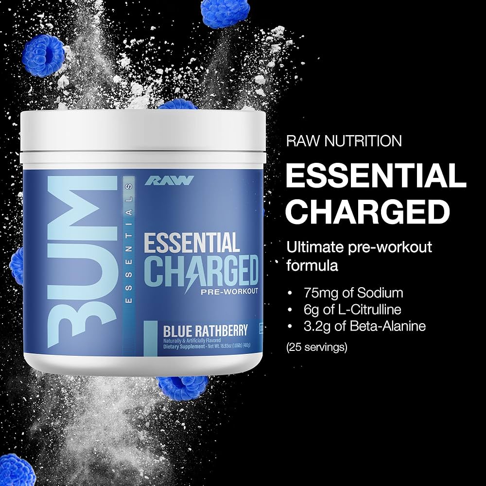 Raw | Bum Essential Charged | Pre-Workout