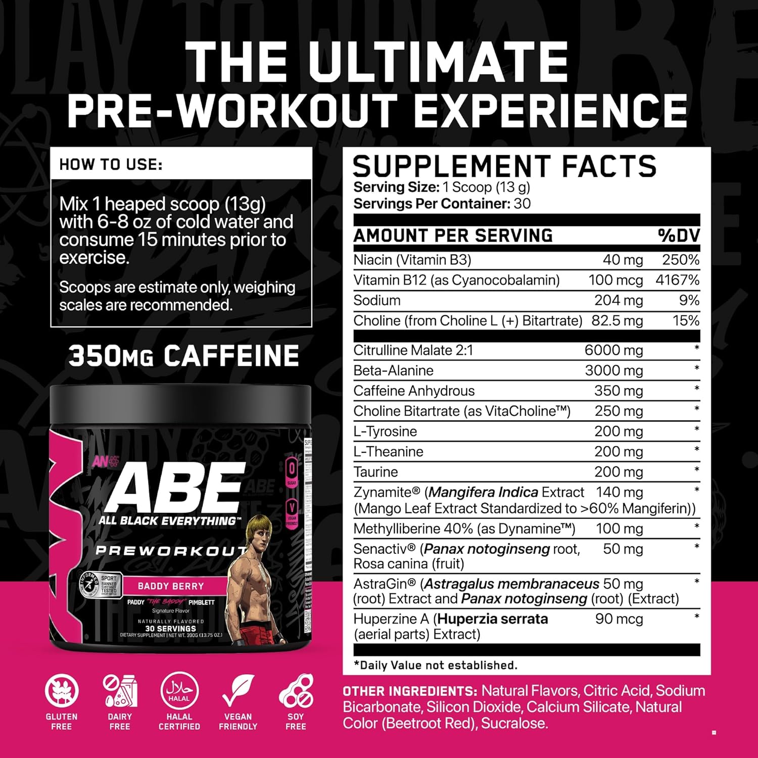 ABE | All Black Everything | Pre-Workout