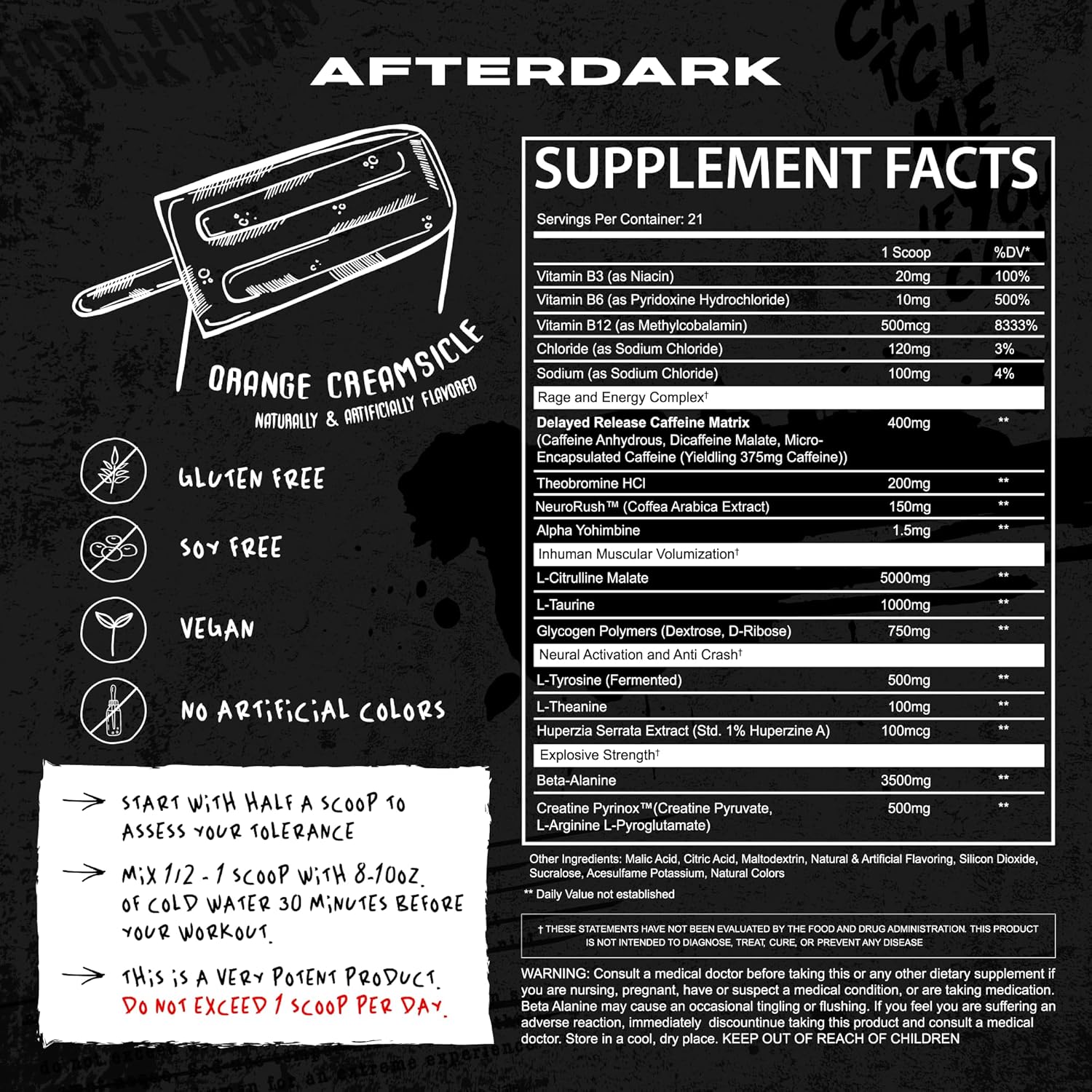 Afterdark | Inhuman | Pre-Workout