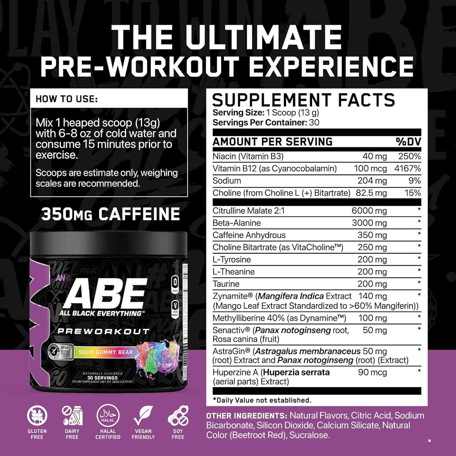 ABE | All Black Everything | Pre-Workout
