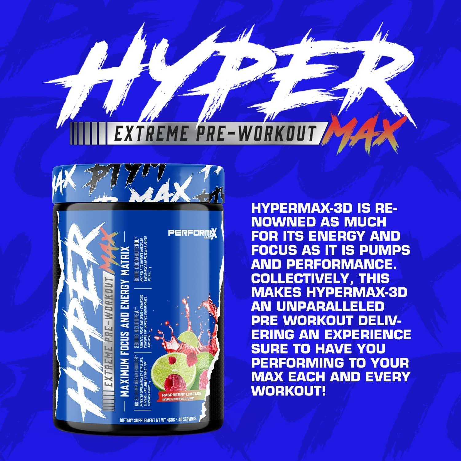 Performax | HyperMax-3D | Pre Workout