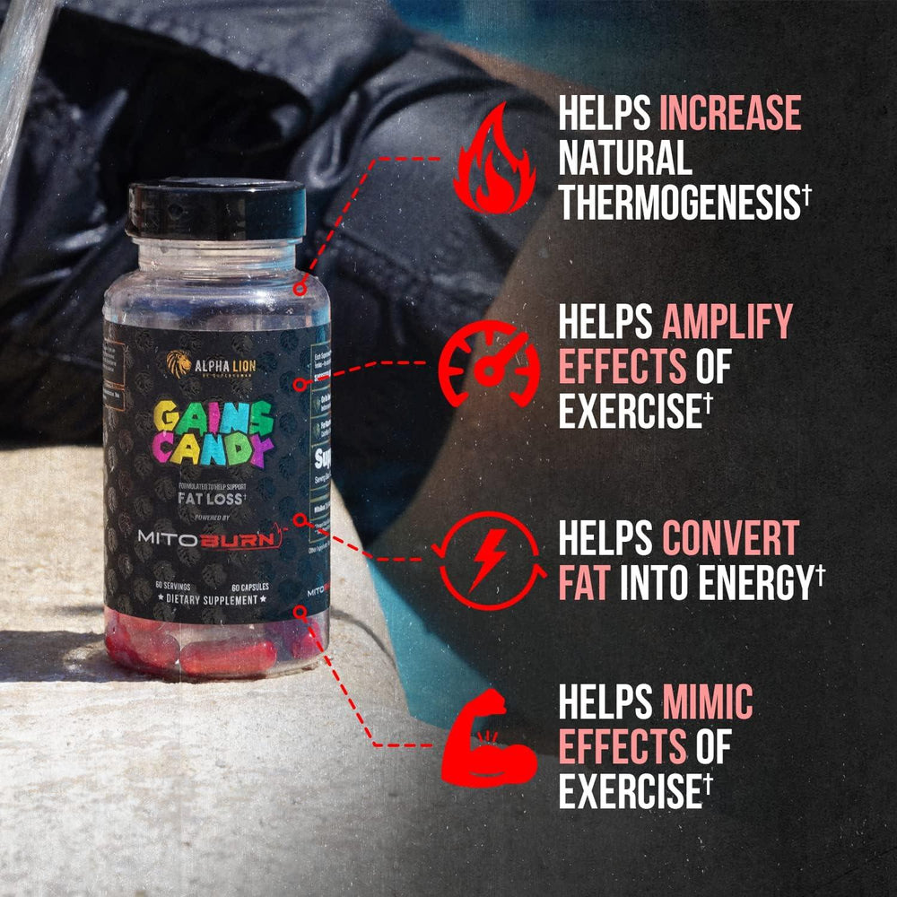 Alpha Lion Gains Candy Mitoburn