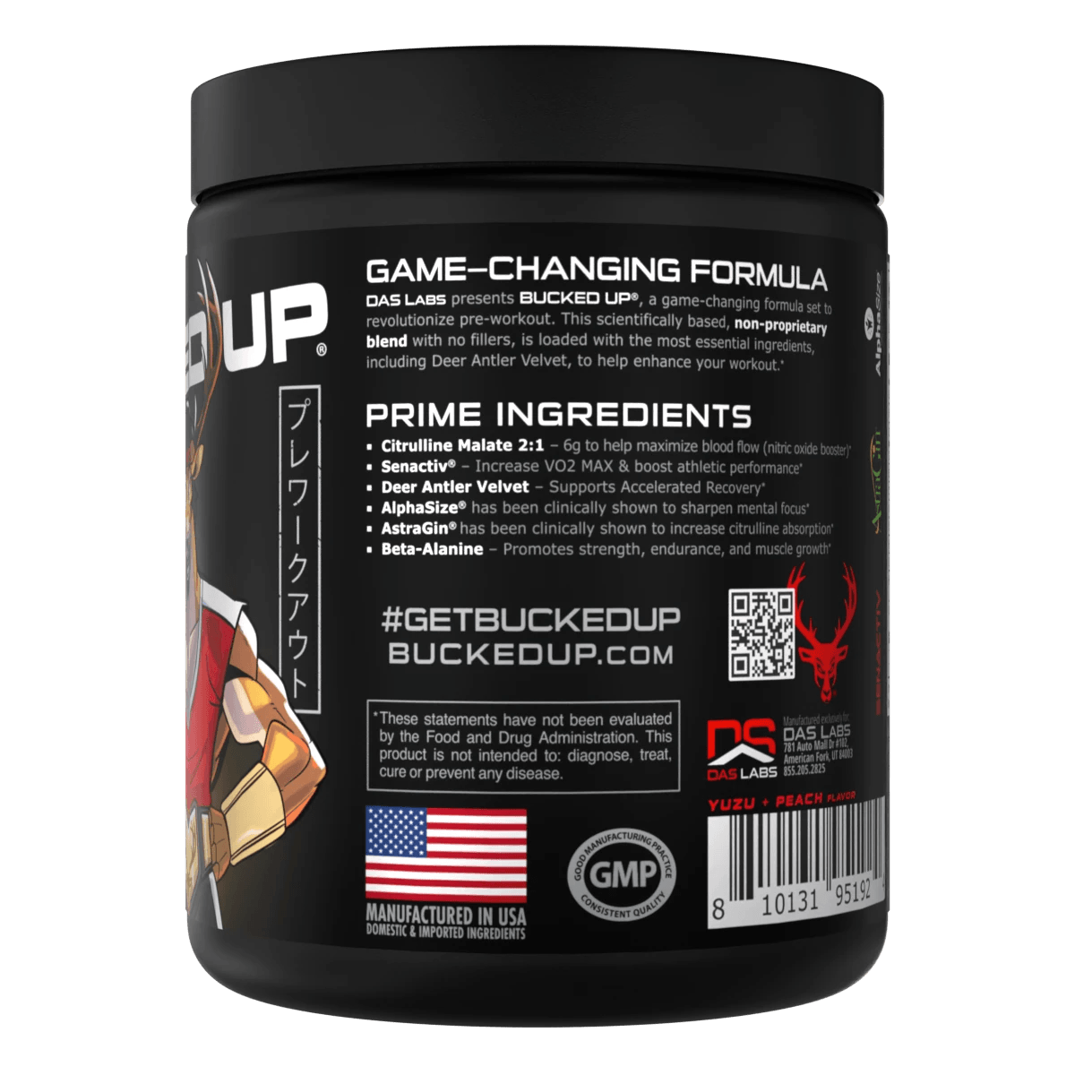 Bucked Up | Orginal Preworkout | Anime Series