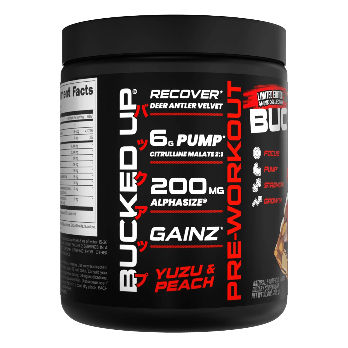 Bucked Up | Orginal Preworkout | Anime Series