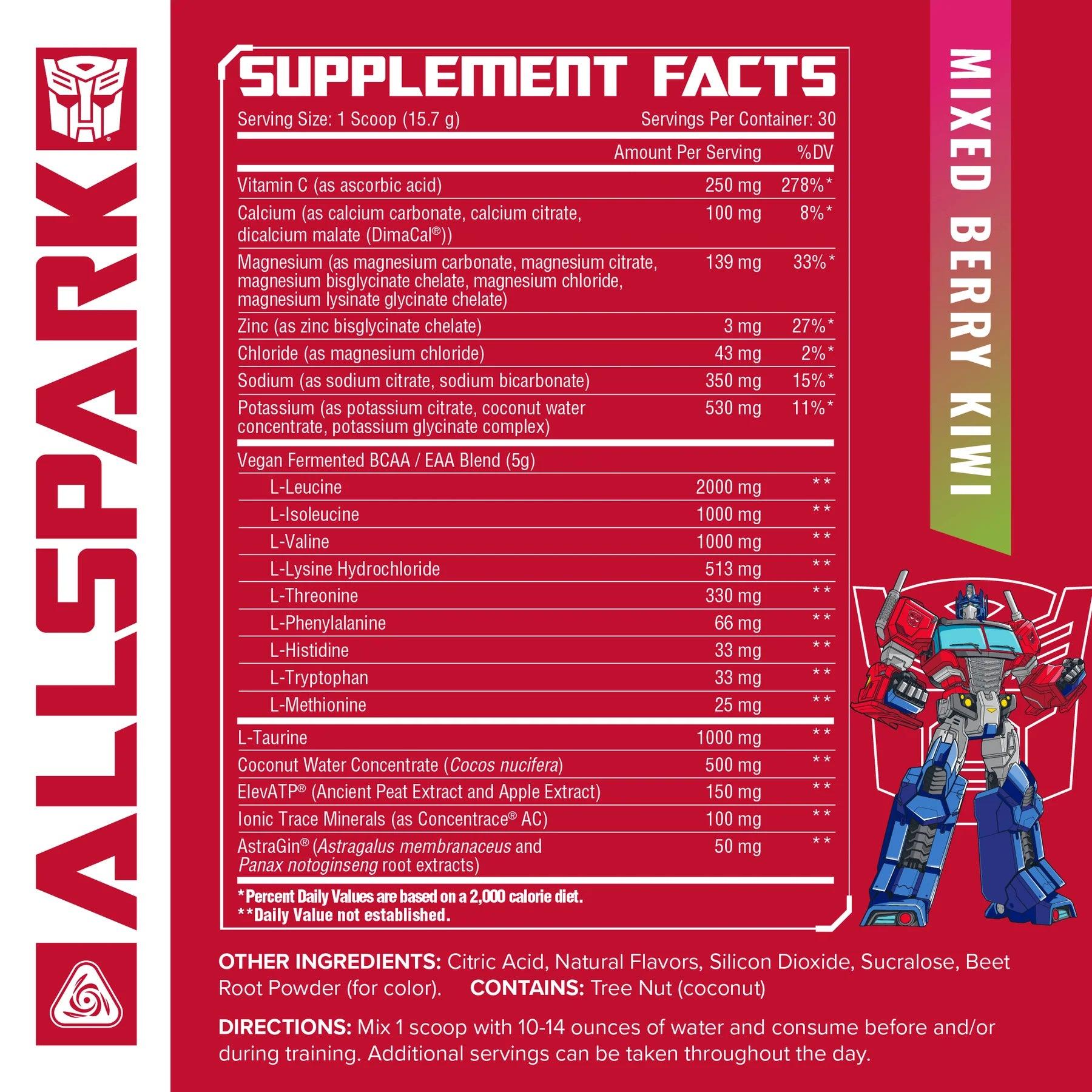 Core Nutritionals | Allspark Hydration + EAA | Transformers Edition