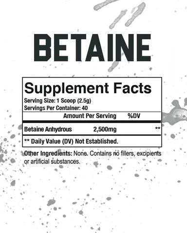 Axe & Sledge | Betaine | 40 Servings