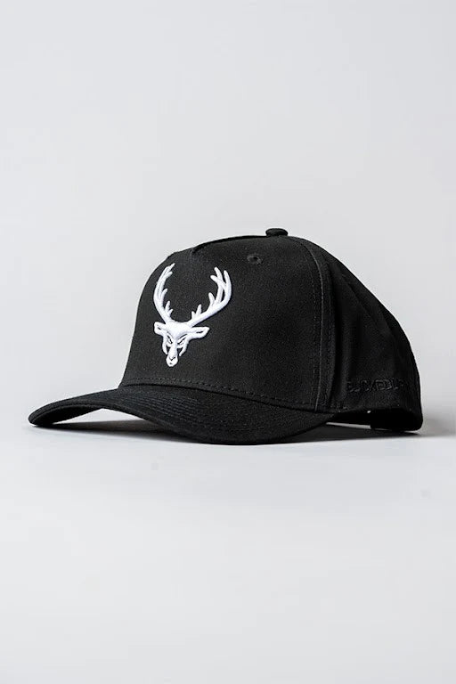 Bucked Up |  A Frame Hat (Black/White Logo)