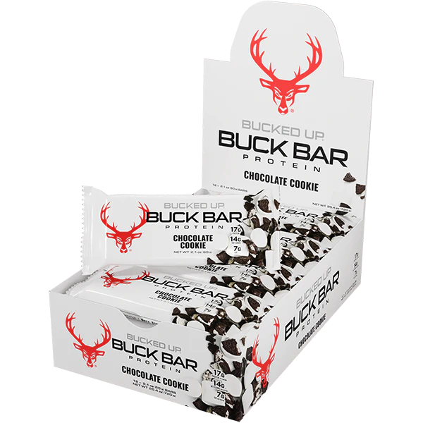 Bucked Up | Protein Bars: Buck Bars (12 per box)