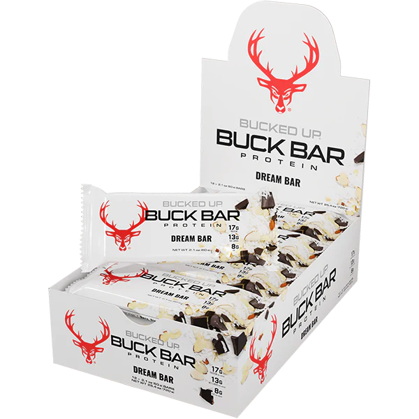 Bucked Up | Protein Bars: Buck Bars (12 per box)