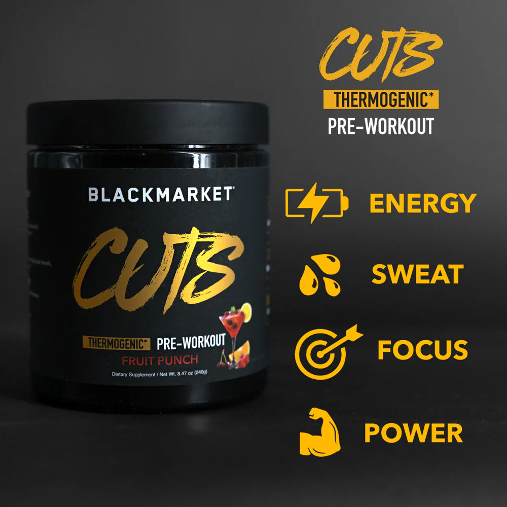 Blackmarket | Cuts | Thermogenic Pre-Workout