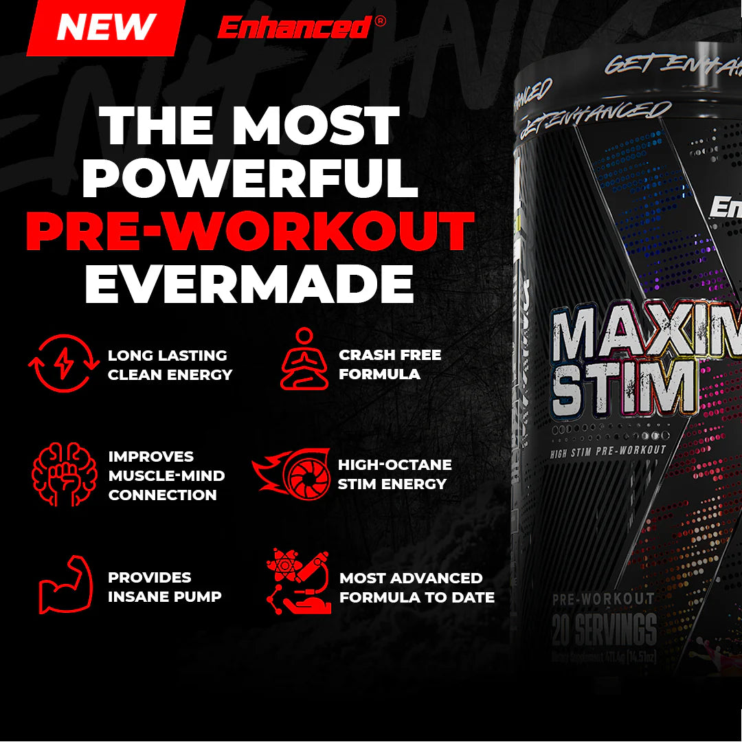 Enhanced | Maximus Stim | Maximum Pre-Workout