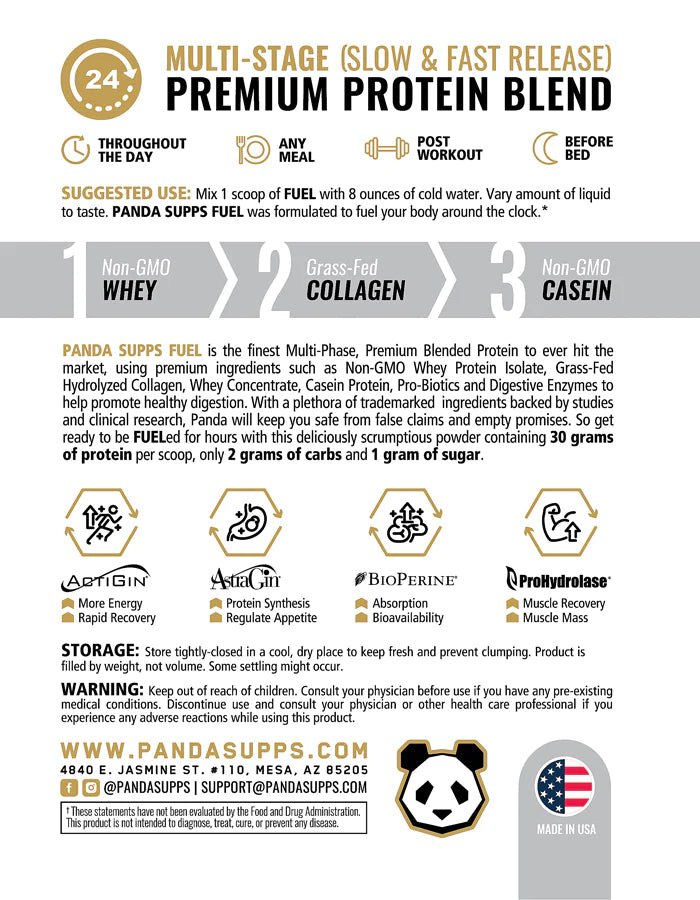 Panda Supps | Fuel Premium Protein