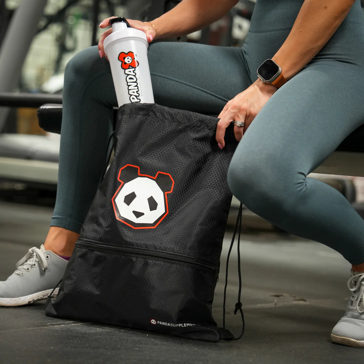 Panda Supps | Waterproof Draw String Bag