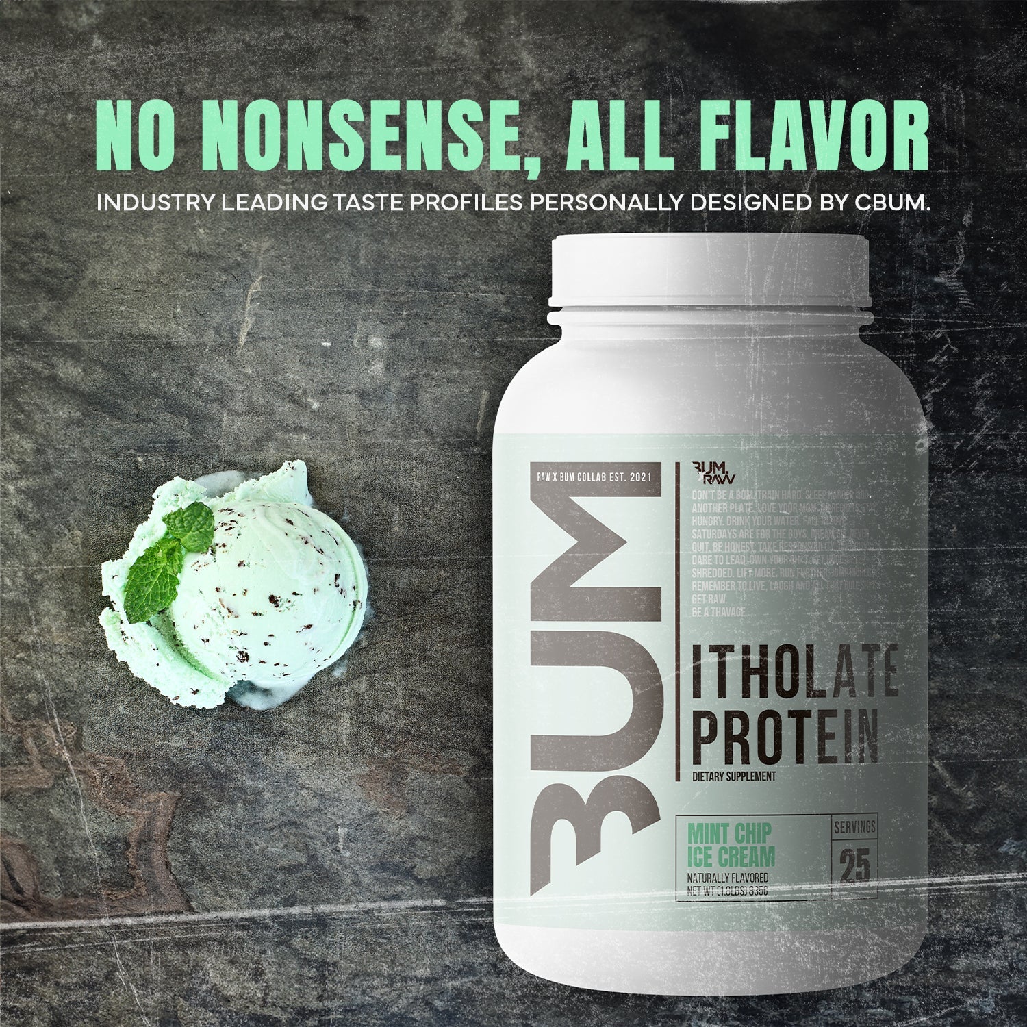 Raw Nutrition | CBUM Itholate | Isolate Protein | 2lb