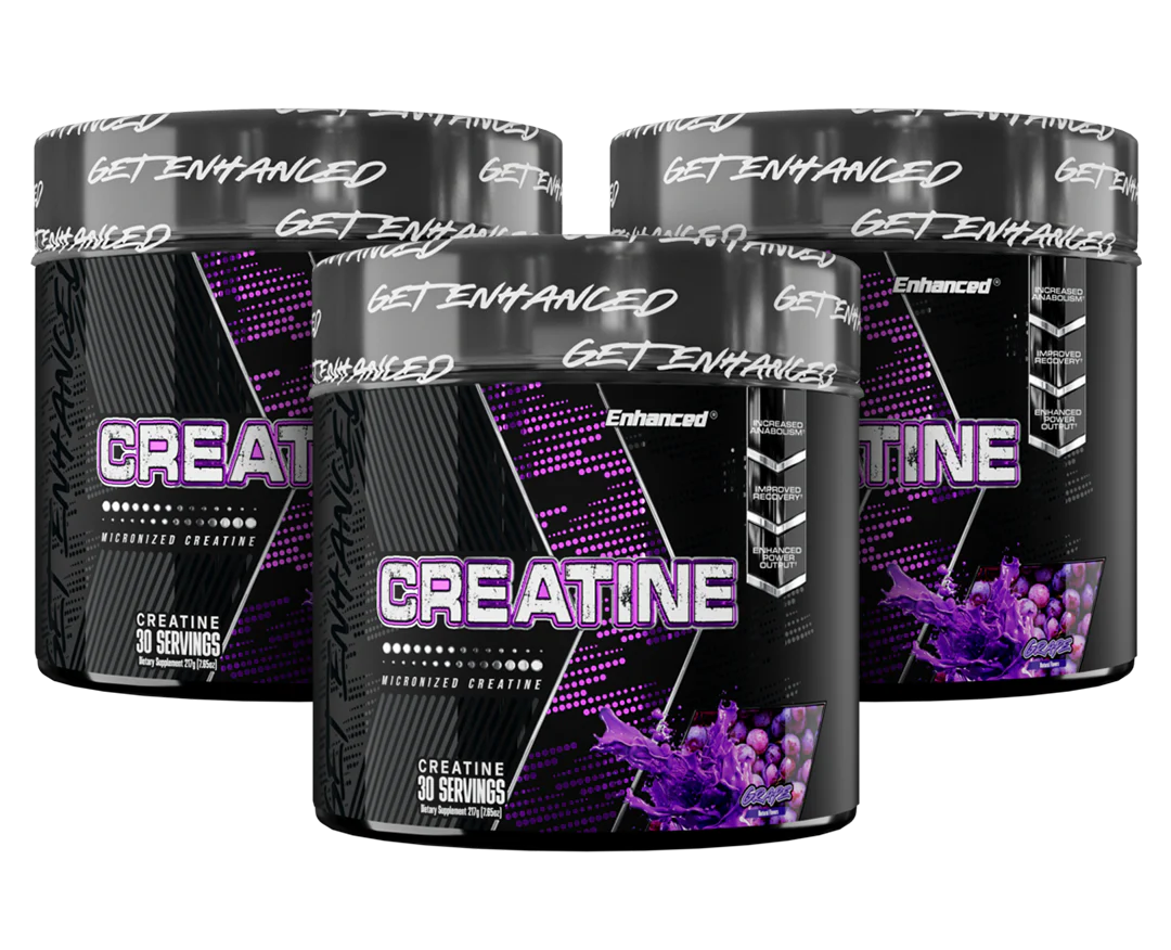 Enhanced | Flavored Creatine Monohydrate | 30 Serving
