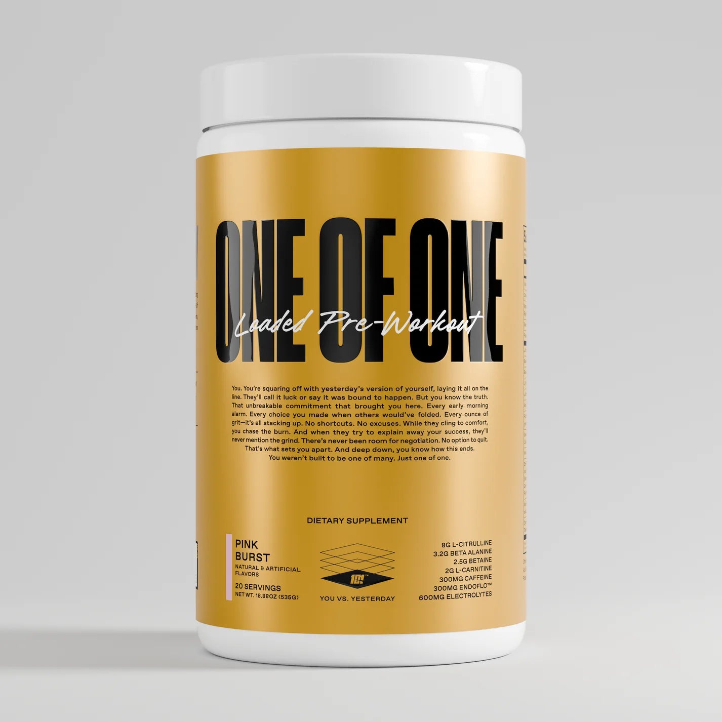 One of One | Loaded Pre-Workout | By Floyd Mayweather