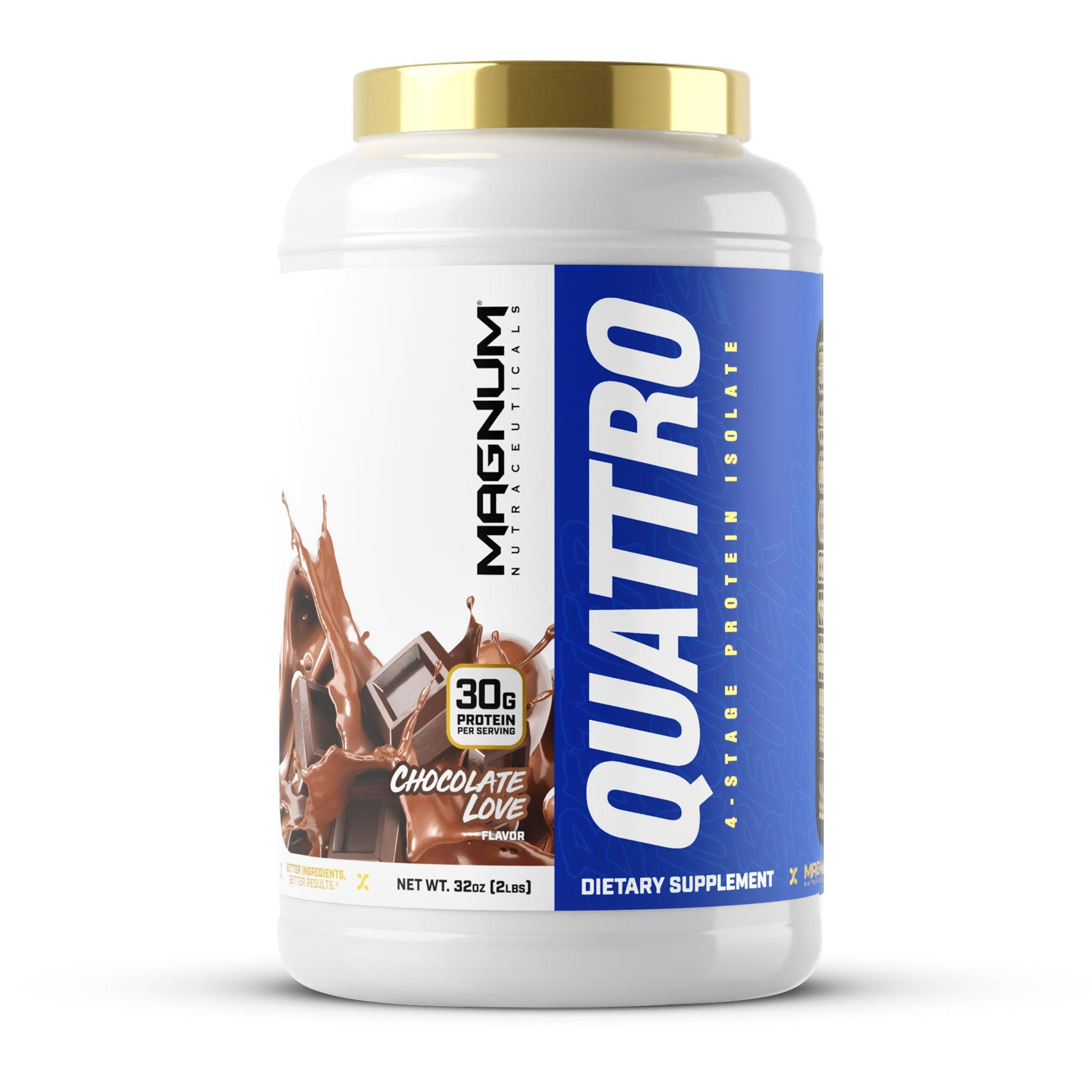 Magnum | Quattro | 4-protein isolate blend | 2lb