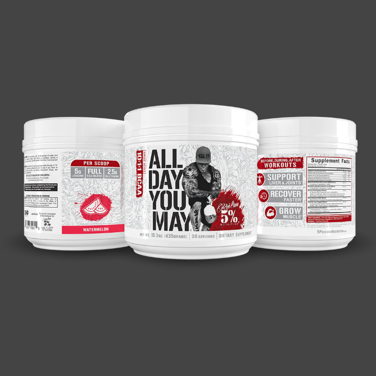 5% Nutrition | All Day You May 10:1:1 BCAA