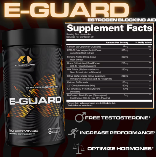 Alchemy Labs | E-Guard (Estrogen Blocking Aid)