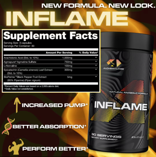 Alchemy Labs | Inflame (Natural Anabolic Formula)