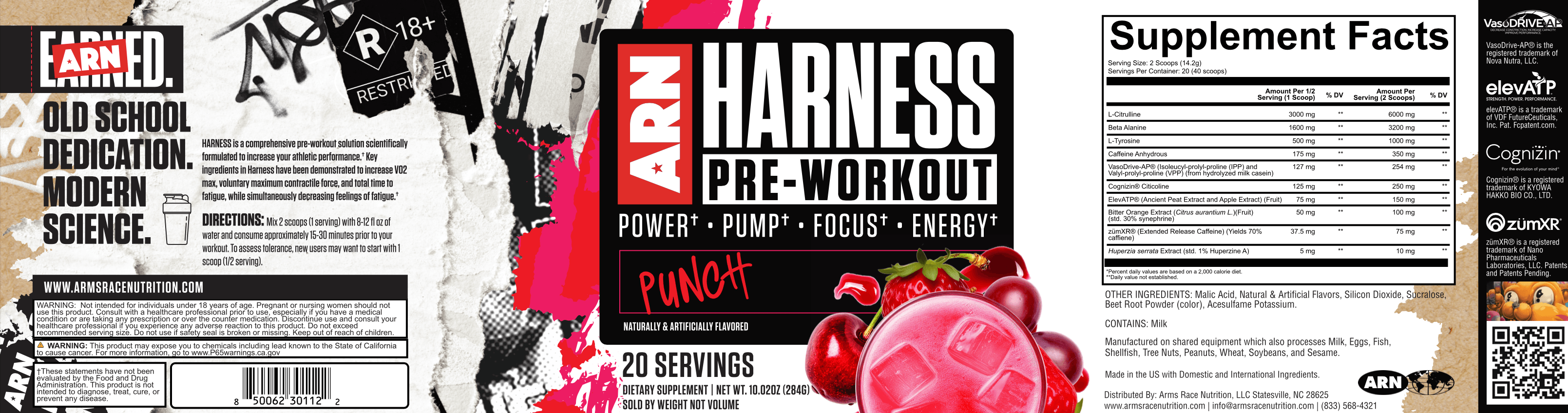 ARN | HARNESS | PRE-WORKOUT